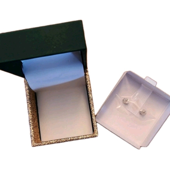 Sterling Silver Bow Earrings - Picture 2 of 3